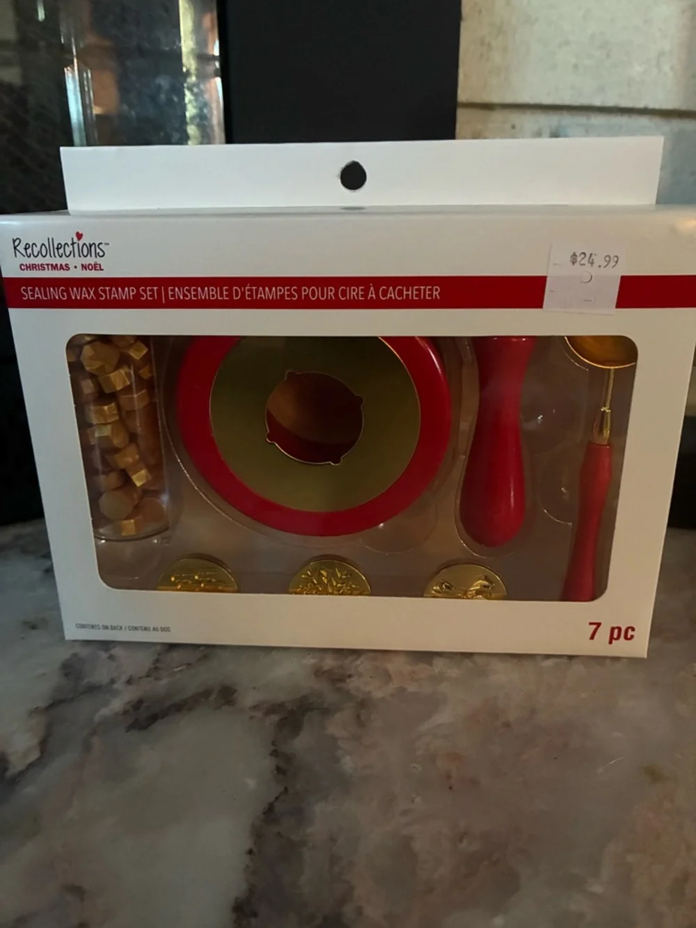 Recollections Sealing Wax Stamp Set - 7 Piece Set